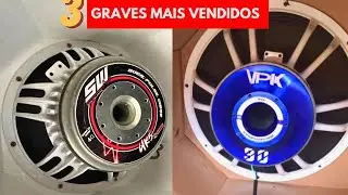 Os 3 GRAVES para compra HOJE- OS MAIS USADOS EM CAIXA DE SOM