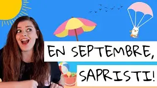 En septembre, sapristi! Comptine amusante | Andreea's Music Box