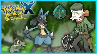 Pokemon X HARDCORE NUZLOCKE #6 Mit Lucario Wird Das EASY!!! (Hoff Ich)