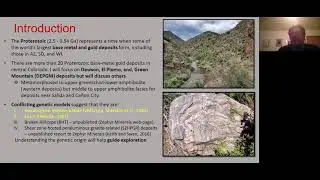 DREGS Presents: Proterozoic Dawson-El Plomo-Green Mountain Massive Sulfide Deposits: Paul Spry