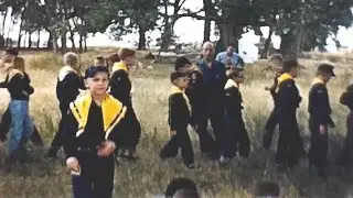 Cub Scout Jamboree Picnic Denver Colorado Area Sept 1960 - Camping, Playing Games, Outdoor Adventure
