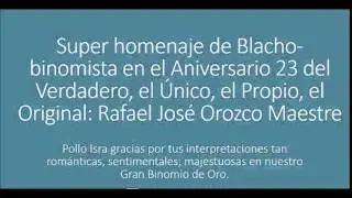 Rafael Orozco - Eterno enamorado (parranda)