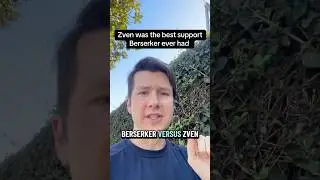 Zven support was the GOAT