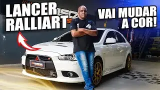 EXCLUSIVIDADE! 🔥 Mudamos a COR deste LANCER RALLIART