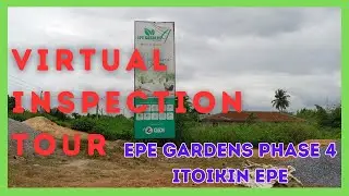 Virtual Tour From Epe T - Junction To Epe Gardens Phase 4 along Itoikin Epe