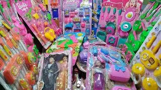 Unboxing miniature kitchen toy | hello kitty kitchen set | plastic mini kitchen set |Asmr Satisfying