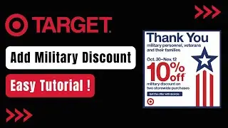 How to Add Military Discount to Target App !