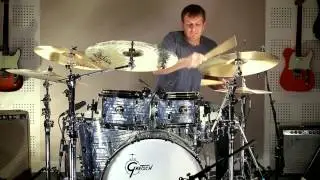 Gretsch Drums - USA Custom Sky Blue Pearl & Keith Carlock