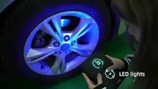 Пусковий зарядний пристрій Buvaye YS03-12000 2000A/12000mAh з компресором та ліхтариком