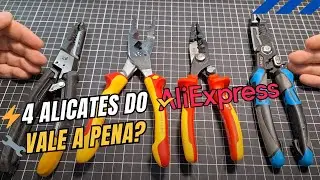 4 Alicates Multifuncionais para Eletricistas no AliExpress! Testes e Dicas de Uso