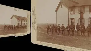 Snowden's Headquarters, Homestead PA 1892 (VR 3D still-image)