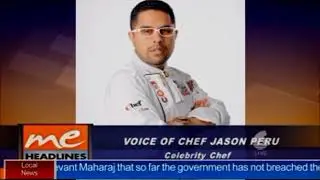 Chef Jason Peru - Sanitizing Produce during Covid 19