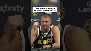 Jokic Plans To Be A Nugget FOREVER 🥹