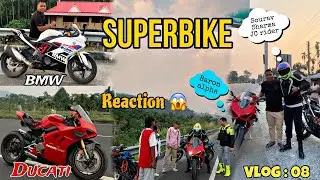 #vlog=08 The Day I Meet @jcrider1& @BaronAlpha at pasaka highway ||superbike🏍️😱#siliguri bike ride