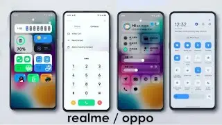 Origin OS Ocean theme for Oppo and All Realme Ui Devices || Realme C35