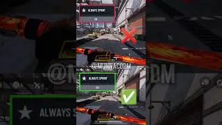 Always Sprint #codm Tutorial Tips and Tricks #shorts #codmbr #codmiphone