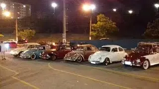 um role com a equipe fusca club Itapevi nas ruas de Barueri