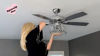How to Install a Ceiling Fan with Lights | Crystal Fan
