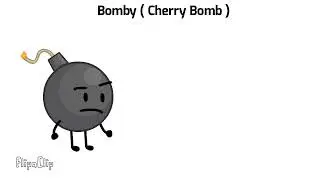 Objects vs Aliens - BFDI PvZ Concept - Bomby ( Cherry Bomb )