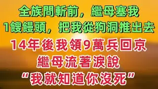 全族問斬前，繼母塞給我一個餿饅頭，把我從狗洞推出去；14年後，我領9萬兵馬回京，繼母流著淚說：我就知道你沒死！「情感故事」