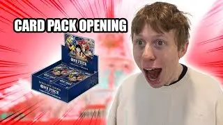 Opening Japanese One Piece Cards