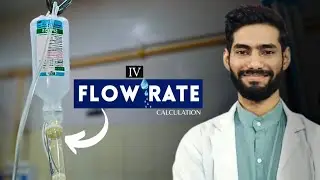 Mastery IV Drip Rate. Easy steps to Calculate Drops per minute in Hindi 