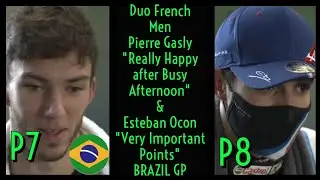 DUO FRENCH MEN PIERRE GASLY & ESTEBAN OCON CONSTRUCTOR CHAMPIONSHIP BATTLE FOR P5