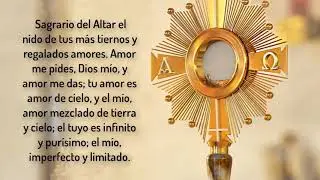 Oración a Jesús Sacramentado de Santa Teresa de Lisieux