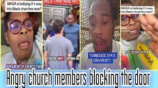 MAGA BOY REJECTED BY BLACK CHURCH