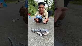 Remote control Shark 🦈 Fish Unboxing & Review #shark #unboxing #shorts