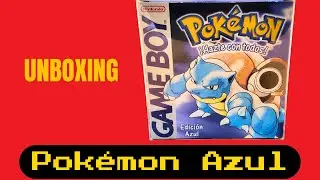 Unboxing Pokemon Azul | Game Boy | En español
