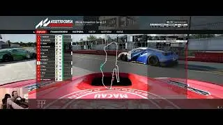 Набрал рейтинг SA-80 и поехал гонку в Assetto Corsa Competizione