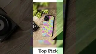 Pastel Camouflage iPhone Case: Slim, Impact Resistant