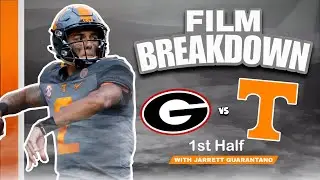 GAME OF THE YEAR Tennessee vs Georgia 1st Half Breakdown & Analysis