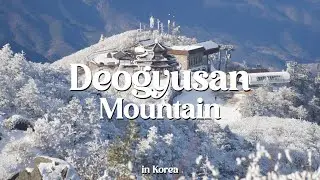 The perfect way to end 2024 with snowy vibes ❄️ | Deogyusan Mountain |  K-Mountain Adventure Ep.10