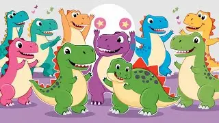 Dino block party ! - Toddler Dino Shape song #dinasour #childrenssongs #funwithdinosaurs #dinosongs