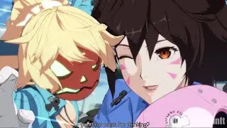 Guilty Gear Strive - Jack-O as Zero Suit Samus & D.Va