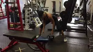 Spider Curls, Full Sit-ups, Bench Dips TRIFECTA!