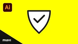 Create a Shield With a Checkmark Icon in Adobe Illustrator (Tutorial)