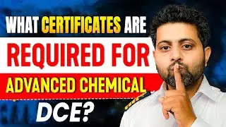 What are the certificates required to apply for Advance Chemical DCE?