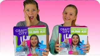 TESTING KARINA GARCIA SLIME KIT || HOW TO MAKE SLIME || Taylor and Vanessa