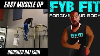 #howtodoamuscleup #toddricfybfit| Easiest Muscle Up Ever w/ Str8t Bar Dips| Crushed Dat ishhh💪🏾🤬