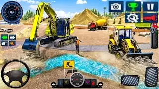 City Road Construction Simulator Games - City Construction Simulator - Android Gameplay