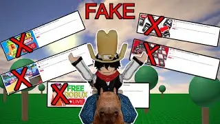 How to tell if robux streams are fake