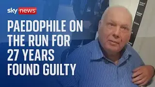 Paedophile who spent 27 years on the run in Thailand found guilty of more than 100 offences