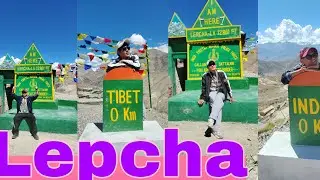 India border LEPCHA-La 12861 FT....#border #vlog #video #karma 
