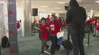 Inclusive event held at Atlanta airport for those with disabilities