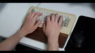 Modern M0110 - Typing Sounds (Kailh Box Blacks on Brass)