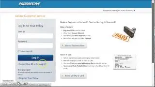 Progressive Auto Insurance Login | www.progressive.com