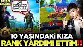 10 YAŞINDA TATLI KIZ ABİ YARDIM EDER MİSİN DEDİ... HESABINI FATİHE KASACAĞIM! / Pubg Mobile
